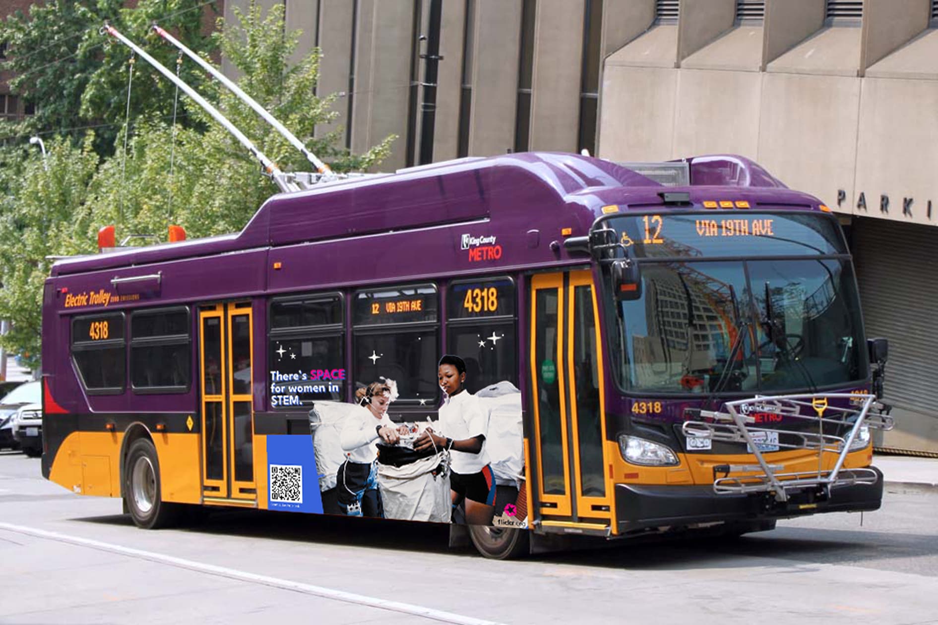 Bus ad mockup.