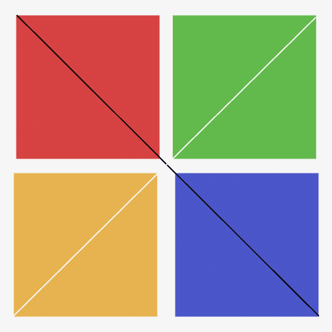 Initial color palette.