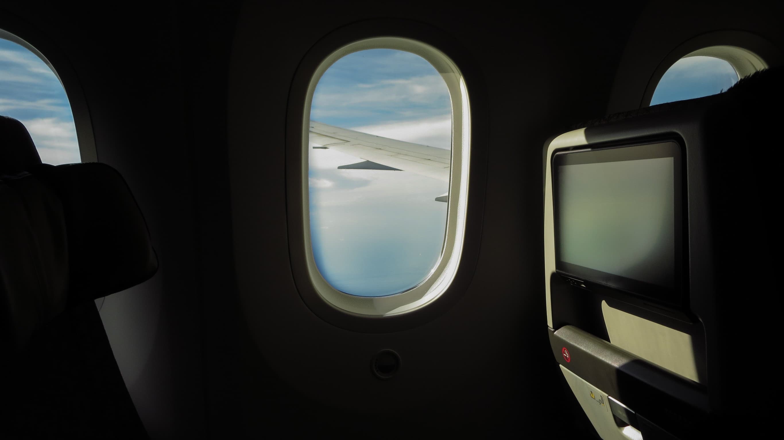 Landing in Taoyuan, Taiwan, after a 12 hour flight home.